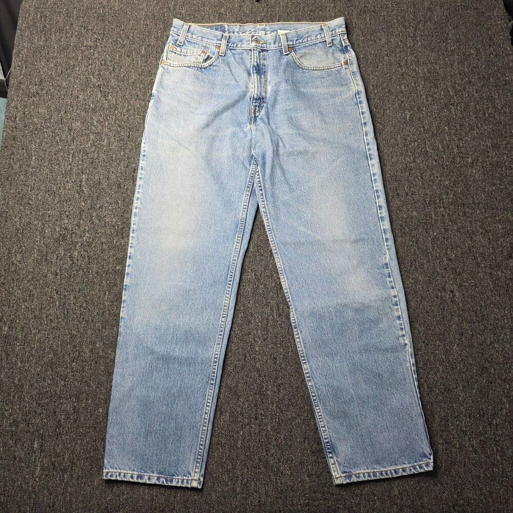 Vintage Levi’s 550 Men’s Jeans 36x32 Relaxed Fit Medium Stonewash Denim Y2K 2000